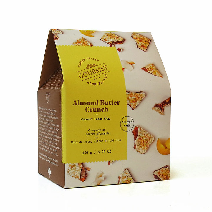 Coconut Lemon Chai Almond Butter Crunch, 100g