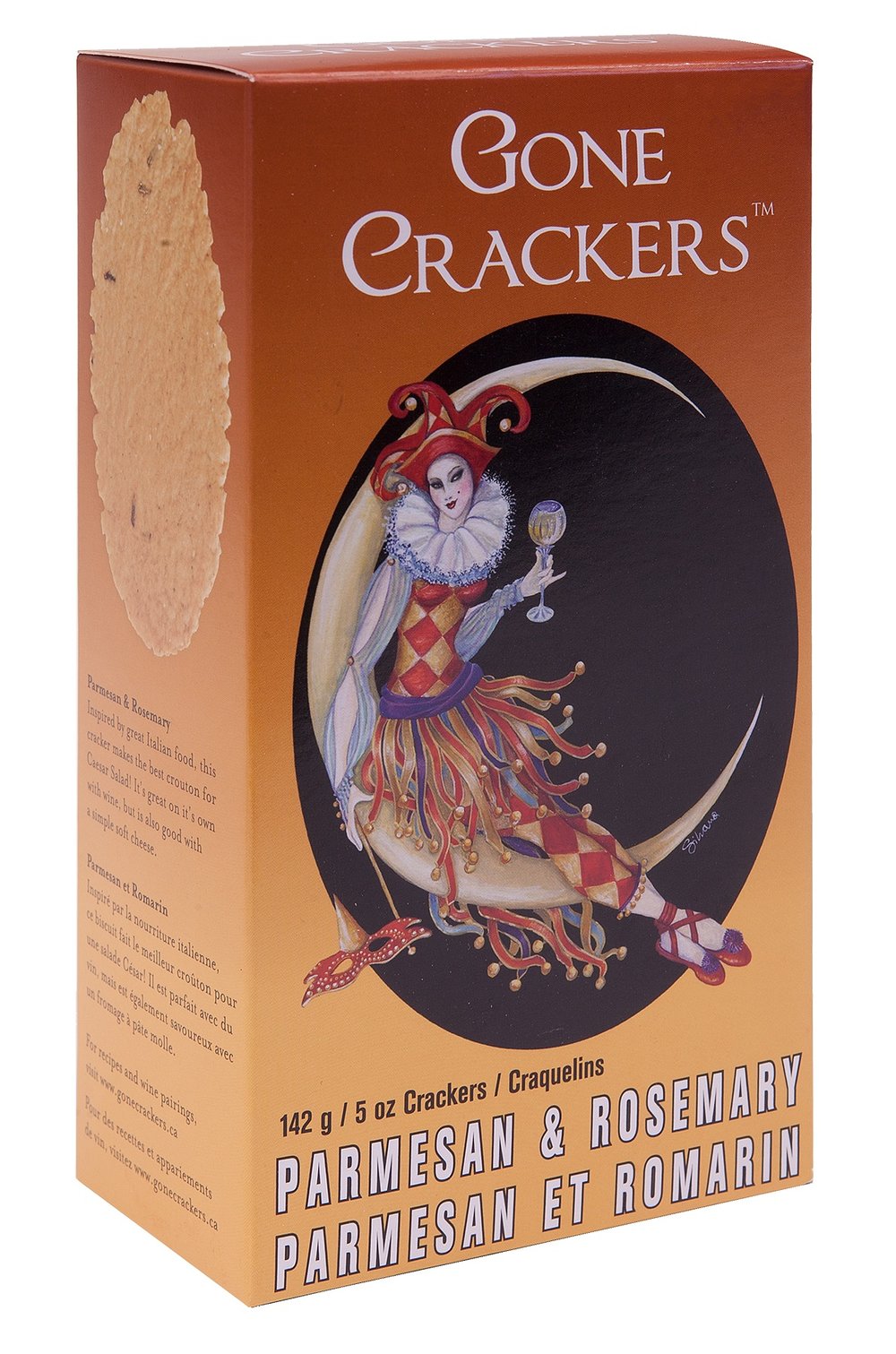 Gone Crackers Parmesan & Rosemary Crackers, 142g