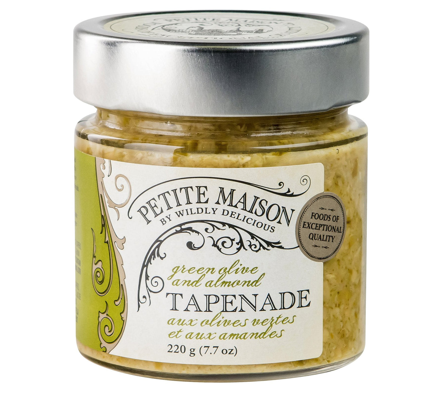 Green Olive & Almond Tapenade, 220g