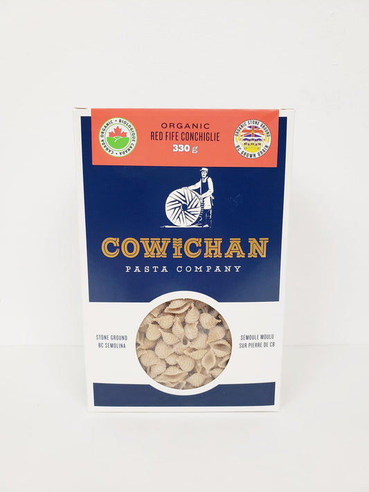 Organic Cowichan Pasta Red Fife Conchiglie, 330g