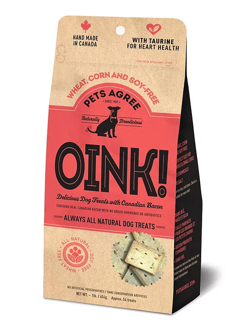 Granville Island Pet Treatery OINK Bacon Dog Treats